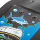 Скейтборд пластиковый FISH Duckbill 23in SK-418-5 SHARK (ABEC-7, колесо PU 60x45мм 82А, черный) - изображение 6