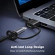Адаптер Ugreen 10Gbps USB to USB C Adapter швидке заряджання 2 шт Black (LS502) - зображення 4