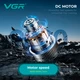 Тример для стрижки VGR V-299 BLACK, 4 насадки, 9000RPM, 2000 mAh, 5 рівнів швидкості, LED дисплей - изображение 7