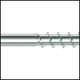Шуруп ASSY Würth 3x40 мм потайная головка с фрезерными ребрами оцинкованный Wurth 019013040 - изображение 6