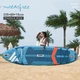 Надувна SUP дошка для плавання 335 см FLYPARK ICE FOG GREEN - изображение 8