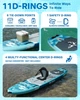 Надувна SUP дошка для плавання 335 см FLYSKI Forge Blue - изображение 2