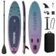 Надувна SUP дошка для плавання 305 см GENREEN Dark GreenGradient - изображение 1