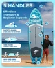 Надувна SUP дошка для плавання 335 см FLYSKI Forge Blue - изображение 6