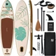 Надувна SUP дошка для плавання 320 см HITABAY LEAF WOOD - изображение 2