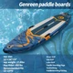 Надувна SUP дошка для плавання 335 см GENREEN синя - изображение 4