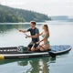 Надувна SUP дошка для плавання 305 см GENREEN Light Blue Aurora Gradient - изображение 6