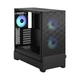 Корпус Fractal Design Pop Air RGB / без БЖ / ATX / Midi-Tower / 3x120mm ARGB / Glass / USB 3.0 / Black (101633460) - Уценка - изображение 4