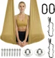 Hamak do jogi Acro4f Aerial 4 m Złoty AH-4X2.8M-GOLD (5906506410815) - obraz 7