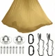 Hamak do jogi Acro4f Aerial 4 m Złoty AH-4X2.8M-GOLD (5906506410815) - obraz 1