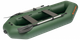 Легкая надувная лодка Kolibri К-220 + Пайол слань-коврик, одноместная, гребная, двухсекционная, 75 х 45 х 30 см, 16.3 кг, зеленая - изображение 2