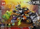 Блочный конструктор Ninjago 615+ деталей в коробке 50 см боевой внедорожник с мотоциклом и фигурками ниндзя MG859 - изображение 8