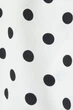 Топ H&M Divided білий в чорний горох UFRVG907 38 - изображение 2