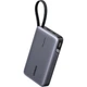 Батарея универсальная Ugreen 20000 mAh 145W Fast Charging Cable Space gray (U_55992B) - изображение 1