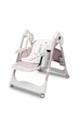 Стільчик для годування гойдалка шезлонг 3 в 1 Caretero NESTO PINK - изображение 2