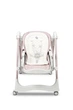 Стільчик для годування гойдалка шезлонг 3 в 1 Caretero NESTO PINK - изображение 8