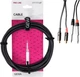 Подовжувальний кабель GEWA Pro Line 2x RCA/2x Mono Jack 6.35 мм 3 м (RG-190798) - зображення 2