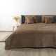 Покривало ТЕП "VELOUR" Капучино/Ромб круглий, 240x260 - изображение 1