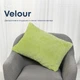 Подушка декоративна "VELOUR" Салатова, 50x70 - зображення 1