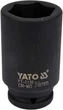 Ударная торцевая головка YATO YT-1136 36 мм шестигранная длиной 90 мм для гайковертов - изображение 1
