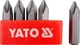 Викруткові вставки YATO PH2 × 36 мм, HEX 5/16", набір 5 шт. - зображення 3