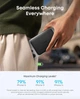 Повербанк Anker Nano MagGo Slim A1665 5000 mAh ультратонкий магнітний Qi2 MagSafe 20W Black - зображення 6