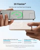 Повербанк Anker Nano MagGo Slim A1665 5000 mAh ультратонкий магнітний Qi2 MagSafe 20W Gold - зображення 5