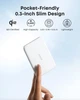 Повербанк Anker Nano MagGo Slim A1665 5000 mAh ультратонкий магнітний Qi2 MagSafe 20W White - зображення 7