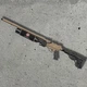 Гвинтівка PCP Optima Factor Sniper S FDE (4.5 мм, 48.7 Дж) 306 м/с, 480 см³, 24 заряди + приціл 4х32 + кулі 200шт - изображение 6