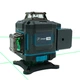 Лазерний нівелір PROFI-TEC PGL 4D 1640 (40 м, 16 ліній, зелений промінь) - изображение 5