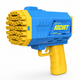 Детский пистолет для мыльных пузырей Rocket Bubble Gun 40 отверстий, синий цвет - изображение 2