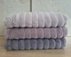 Набір турецьких махрових рушників Cestepe MicroCotton Premium 3 штуки 50x90 Ezgi 2 щільність 600 г/м2 - зображення 3