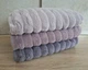 Набір турецьких махрових рушників Cestepe MicroCotton Premium 3 штуки 50x90 Ezgi 2 щільність 600 г/м2 - зображення 5