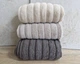 Набір турецьких махрових рушників Cestepe MicroCotton Premium 3 штуки 50x90 Ezgi 1 щільність 600 г/м2 - зображення 3