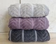 Набор турецких махровых полотенец Cestepe MicroCotton Premium 3 штуки 50x90 Multi 3 плотность 600 г/м2 - изображение 3
