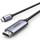 Универсальный кабель Type-C на HDMI UGREEN MM142 USB-C HDMI 1.5м 4K 60Hz Thunderbolt 3 type c to hdmi Переходник с Type-C на HDMI - изображение 1
