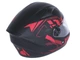 Шолом для мотоцикла, скутера 557 Red Flower TTG інтеграл (чорний з червоним, One Size 54-61см) - зображення 2
