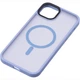 Защитный чехол 2Е Soft Touch MagSafe для iPhone 15 Plus - Light Blue - изображение 3