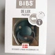 Соска Bibs De Lux round 0-6 мес Latex Black - изображение 1