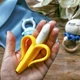 Грызунок прорезыватель банан силиконовый в контейнере - изображение 6