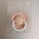 Соска Bibs De Lux Latex 0-6 мес ночная Blush glow - изображение 2