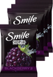 Серветки вологі Smile 10шт. Ожина, чорні (32) - зображення 2