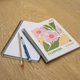 Блокнот YES А5 на спіралі тверда палітурка 80 аркушів Flowers 152292 (клітинка) /152292/ - изображение 5