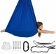 Hamak dla dzieci sensoryczny Acro4f 3 m Granatowy KH-3X1.5M-R.BLUE (5906506410976) - obraz 1
