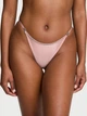 Трусики бразильянки Victoria's Secret Twinkle Heart Satin Brazilian Panty S Рожевий (27179924) - изображение 1