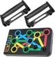 Дошка для віджимань Foldable Push Up Board JT-006, упор для віджимань від підлоги 14 в 1 регульована стійка - зображення 4