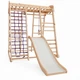 Детский спортивный комплекс для дома SportBaby «Акварелька» Wood (SB-4213) - изображение 4
