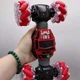 Радиоуправляемая машинка Power Motors синяя пульт управления и браслет для детей от 6 лет для трюков и гонок (4835961) - изображение 2