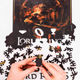 Деревянный пазл Woods Story Властелин Колец Lord Of The Rings Битва в Мостовом Зале XL 205 деталей - изображение 2