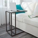 Стіл для ноутбука, чорно-коричневий/скляний, 35x65 см IKEA VITTSJÖ 002.502.49 - изображение 4